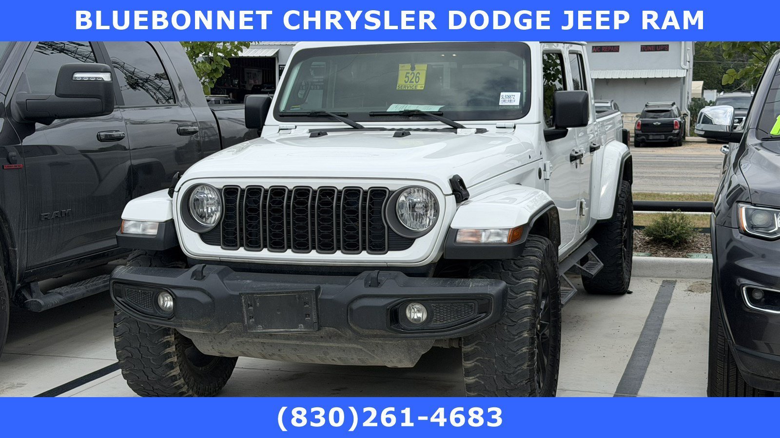 Certified Used 2025 Bright White Clearcoat Jeep Nighthawk image 1