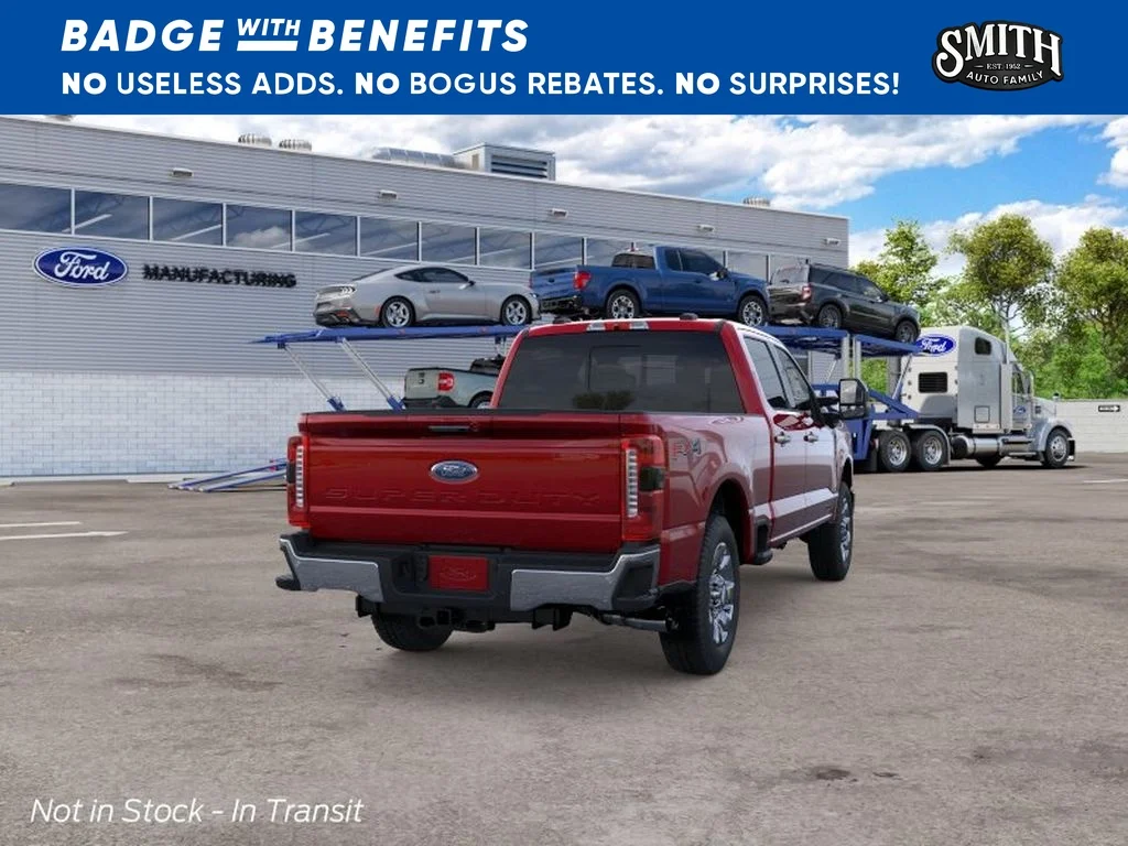 New 2026 Ruby Red Metallic Tinted Clearcoat Ford F-250® Lariat® image 9
