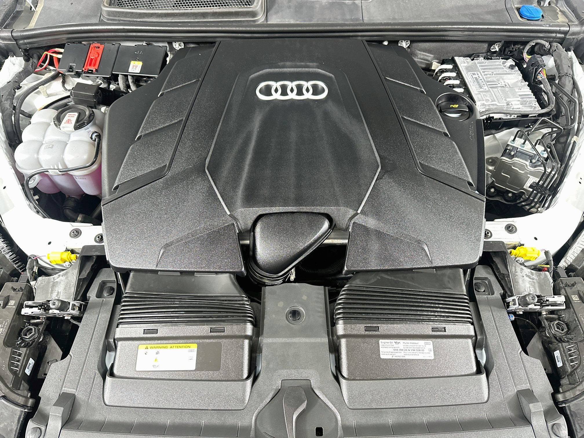 Used 2026 Glacier White Metallic Audi Premium Plus image 33