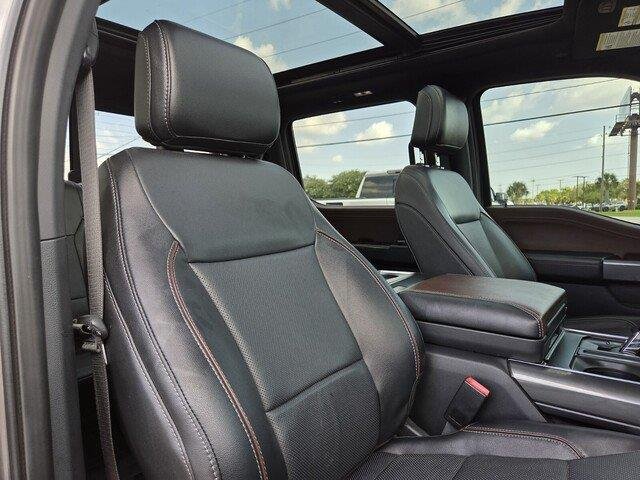 Used 2022 Carbonized Gray Metallic Ford LARIAT image 34