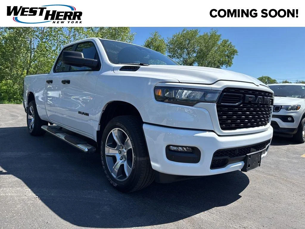 Used 2025 Bright White Clearcoat Ram Tradesman image 1