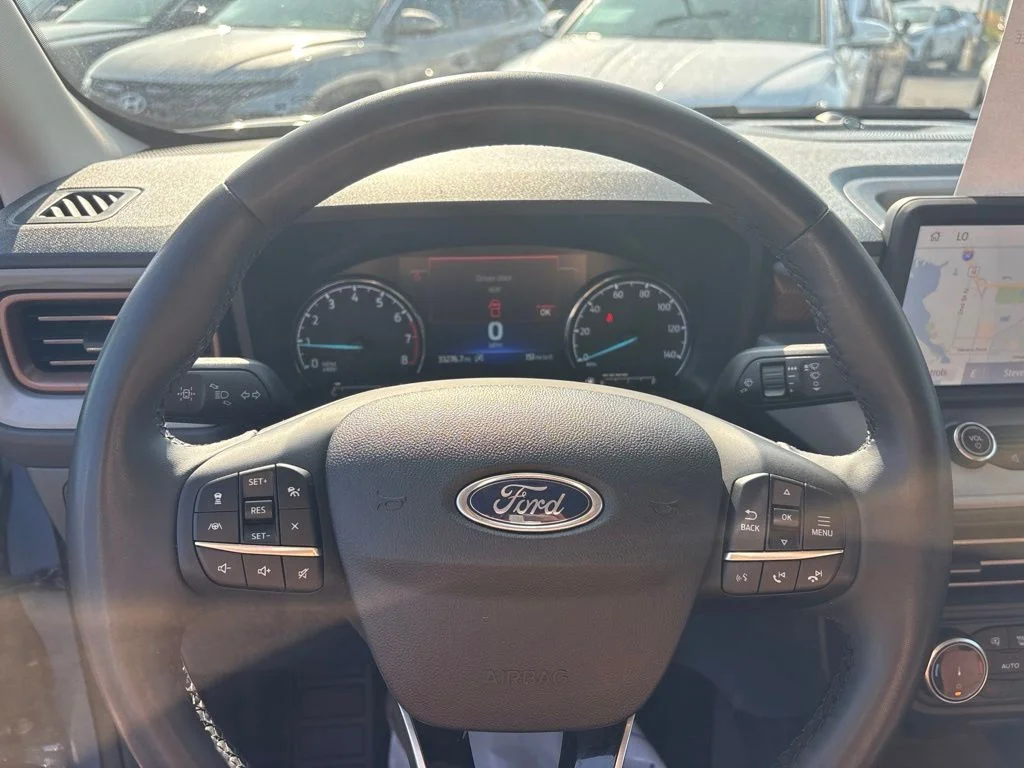 Used 2024 Azure Gray Metallic Tri-Coat Ford Lariat image 14