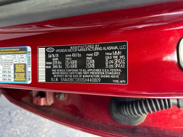 Used 2025 Red Hyundai SEL image 34