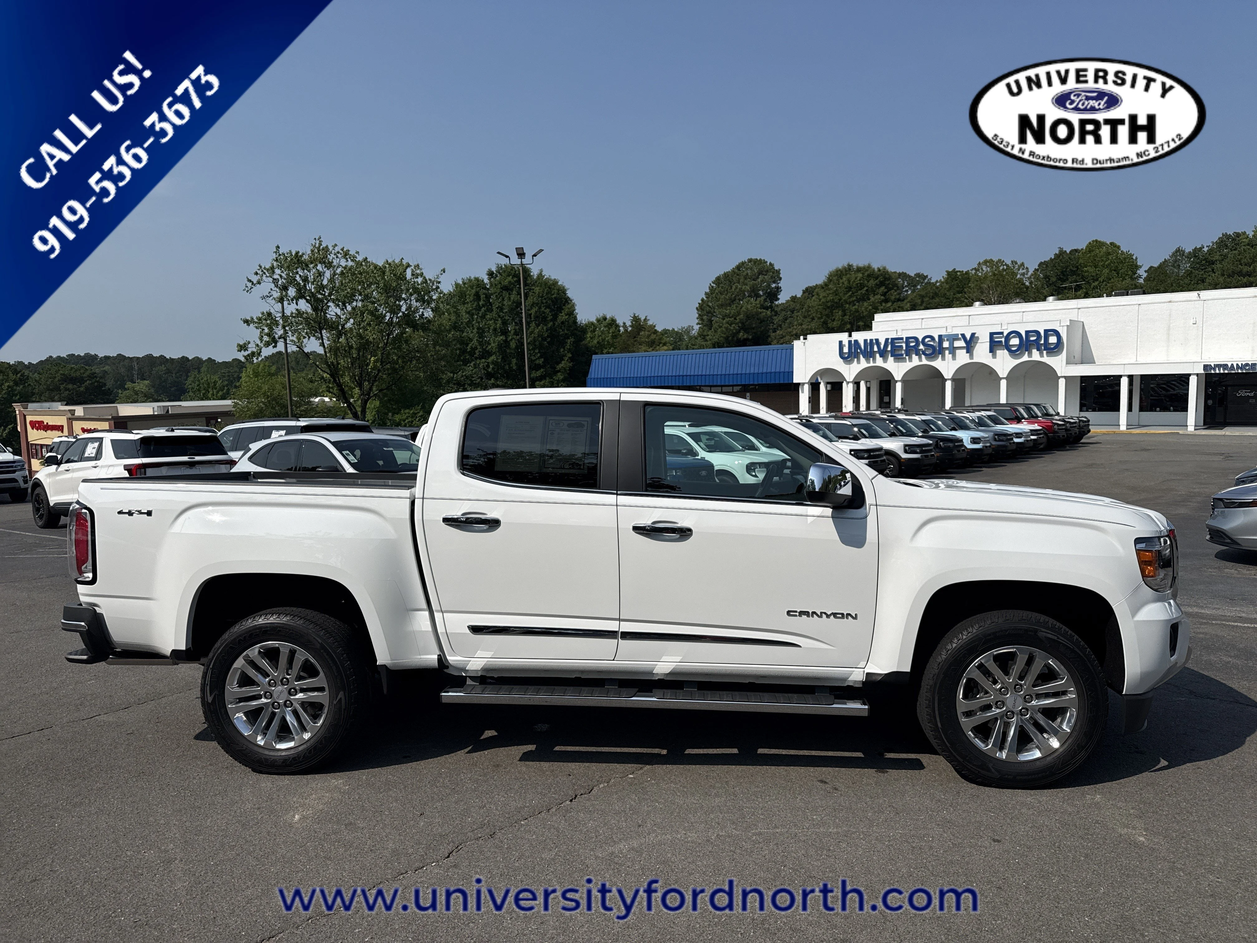 Used 2015 Summit White GMC 4WD SLT image 8