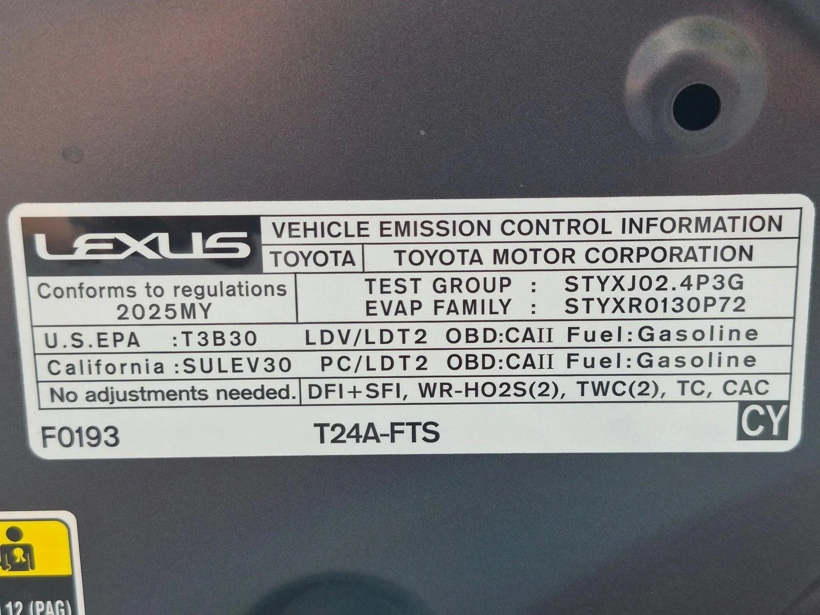 Certified Used 2025 Cloudburst Gray Lexus PREMIUM image 23