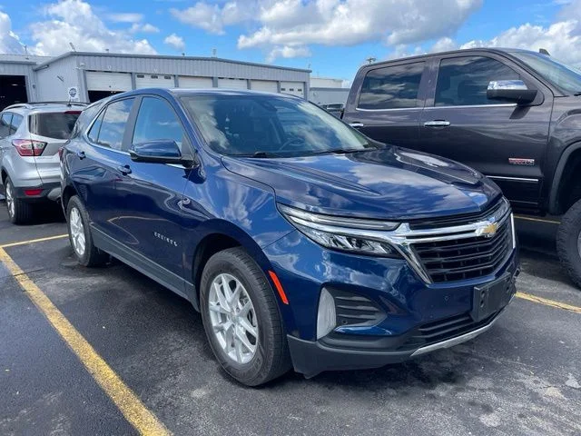 Certified Used 2022 Blue Chevrolet  image 1