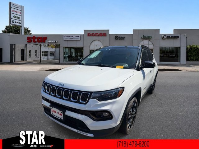 Certified Used 2023 Bright White Clearcoat Jeep Limited image 4