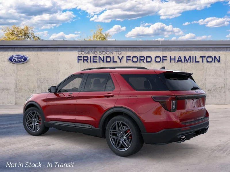 New 2026 Rapid Red Metallic Tinted Clearcoat Ford ST image 4