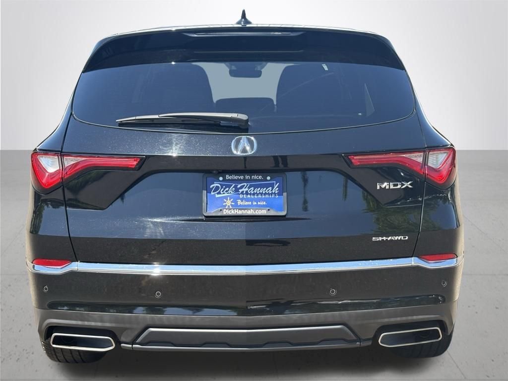 Used 2023 Majestic Black Pearl Acura SH-AWD TECH image 6