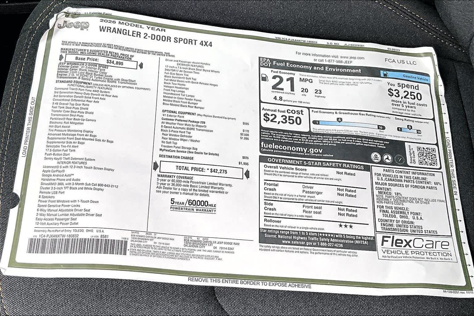 New 2026 41 Exterior Paint Jeep Sport image 17