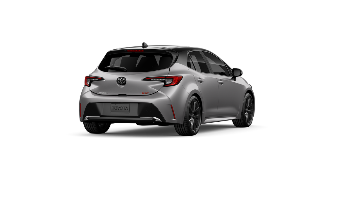New 2027 Classic Silver Metallic with Black roof Toyota XSE image 9