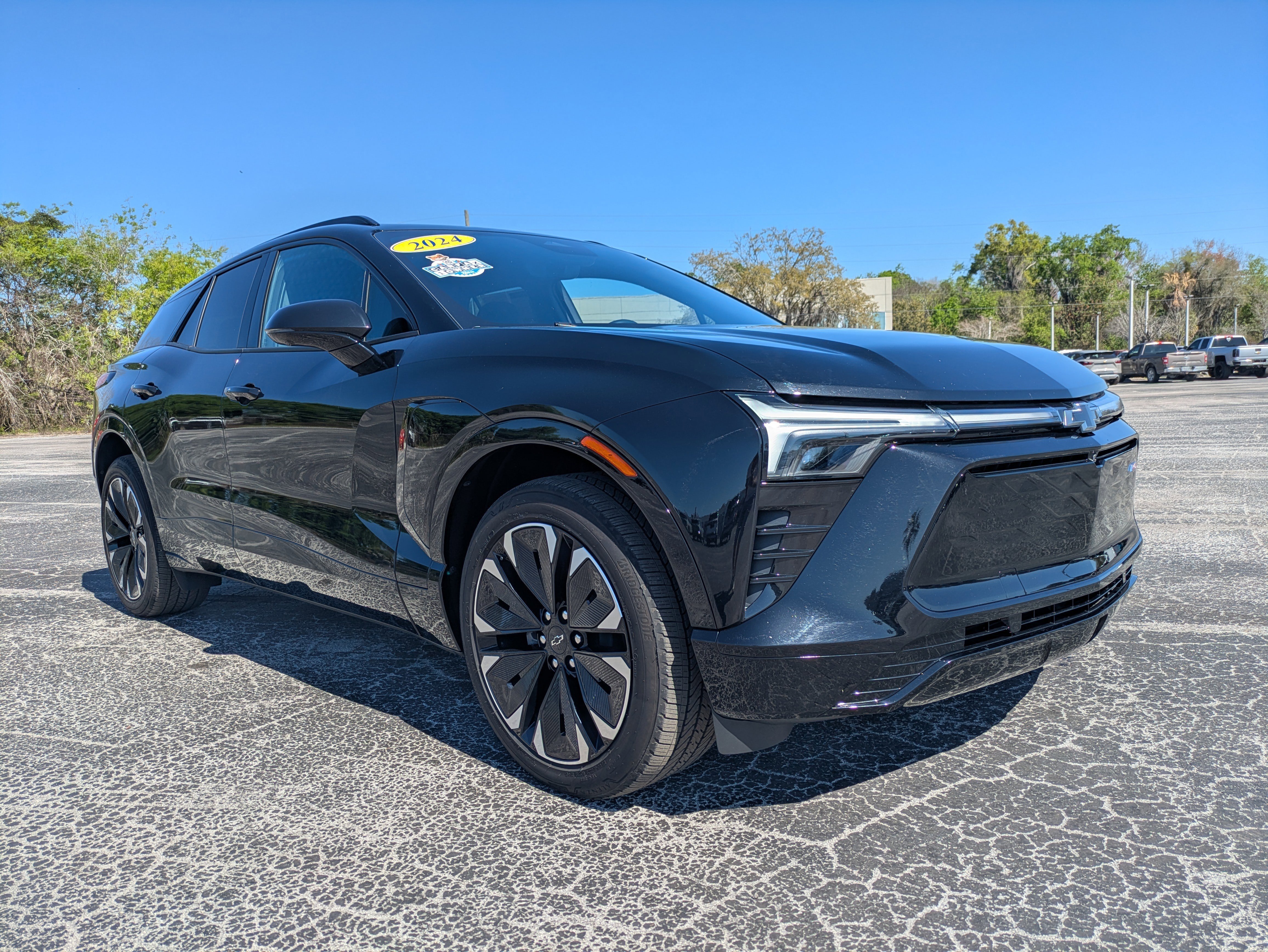 Used 2024 Chevrolet Blazer EV RS with VIN 3GNKDCRJ6RS221609 for sale in Gainesville, FL