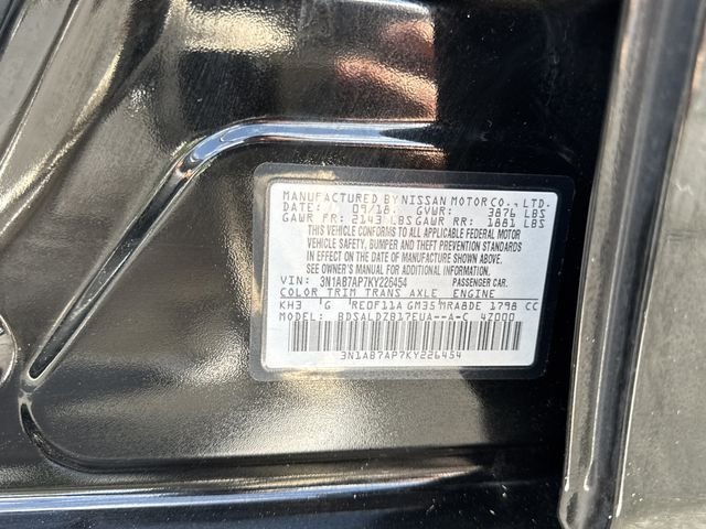 Used 2019 Black Nissan SV image 30