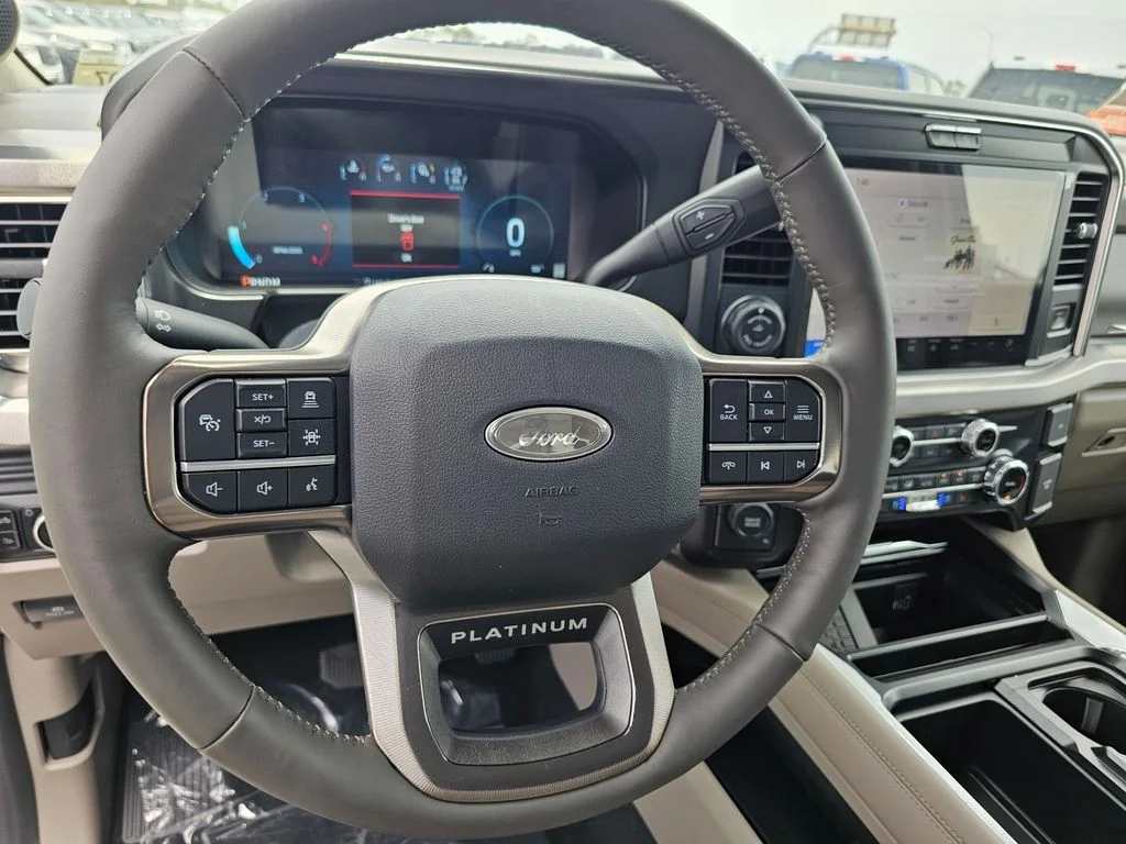 New 2026 Star White Metallic Tri-Coat Ford F-350® Platinum® image 25