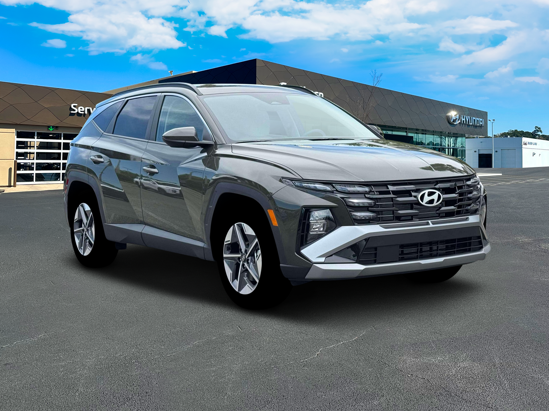 New 2026 Green Hyundai SEL AWD image 11