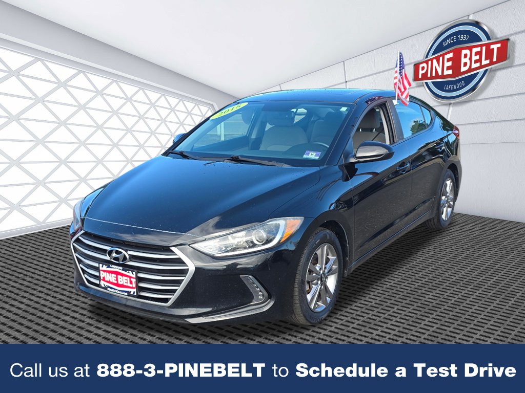 Certified Used 2018 Black Noir Pearl Hyundai Value Edition image 1