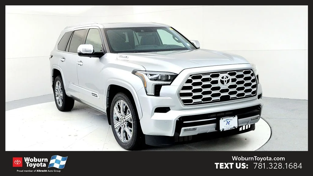 New 2026 Celestial Silver Metallic Toyota Capstone image 1