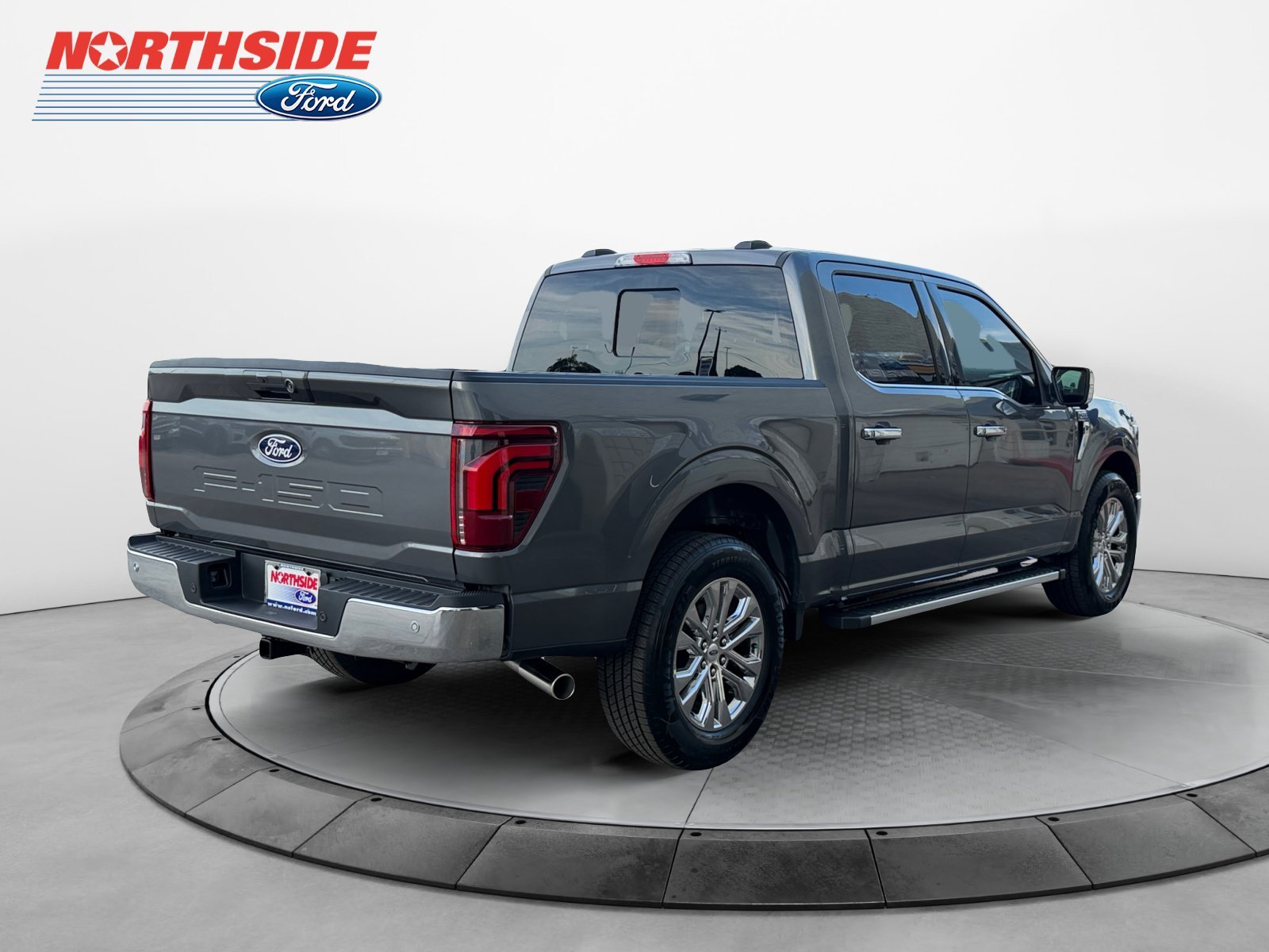 New 2026 Carbonized Gray Metallic Ford LARIAT image 7
