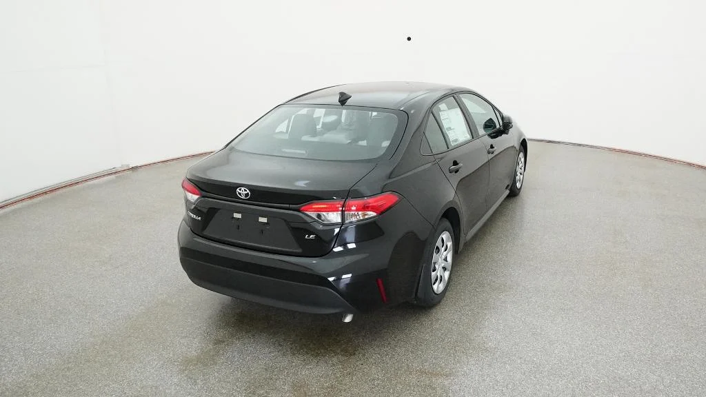 New 2026 Midnight Black Metallic Toyota LE image 22
