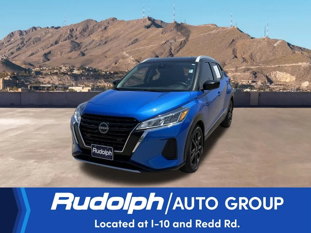Used 2023 Electric Blue Metallic Nissan SV image 1
