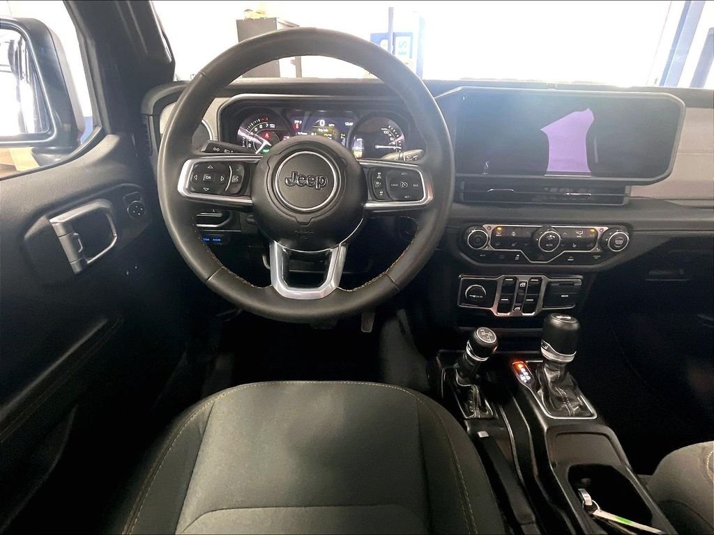 Used 2024 Black Jeep Sahara 4xe image 17