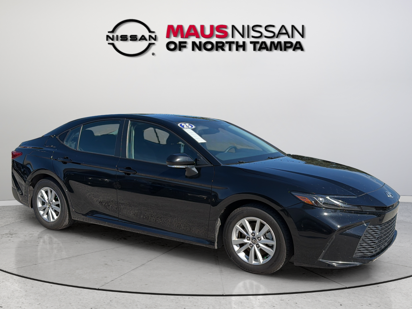 Used 2025 Black Toyota LE image 1