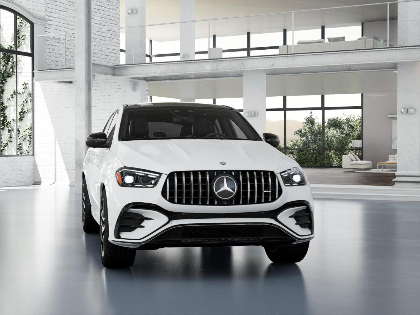 New 2025 Polar White Mercedes-Benz AMG® GLE 53 4MATIC+ Coupe image 8