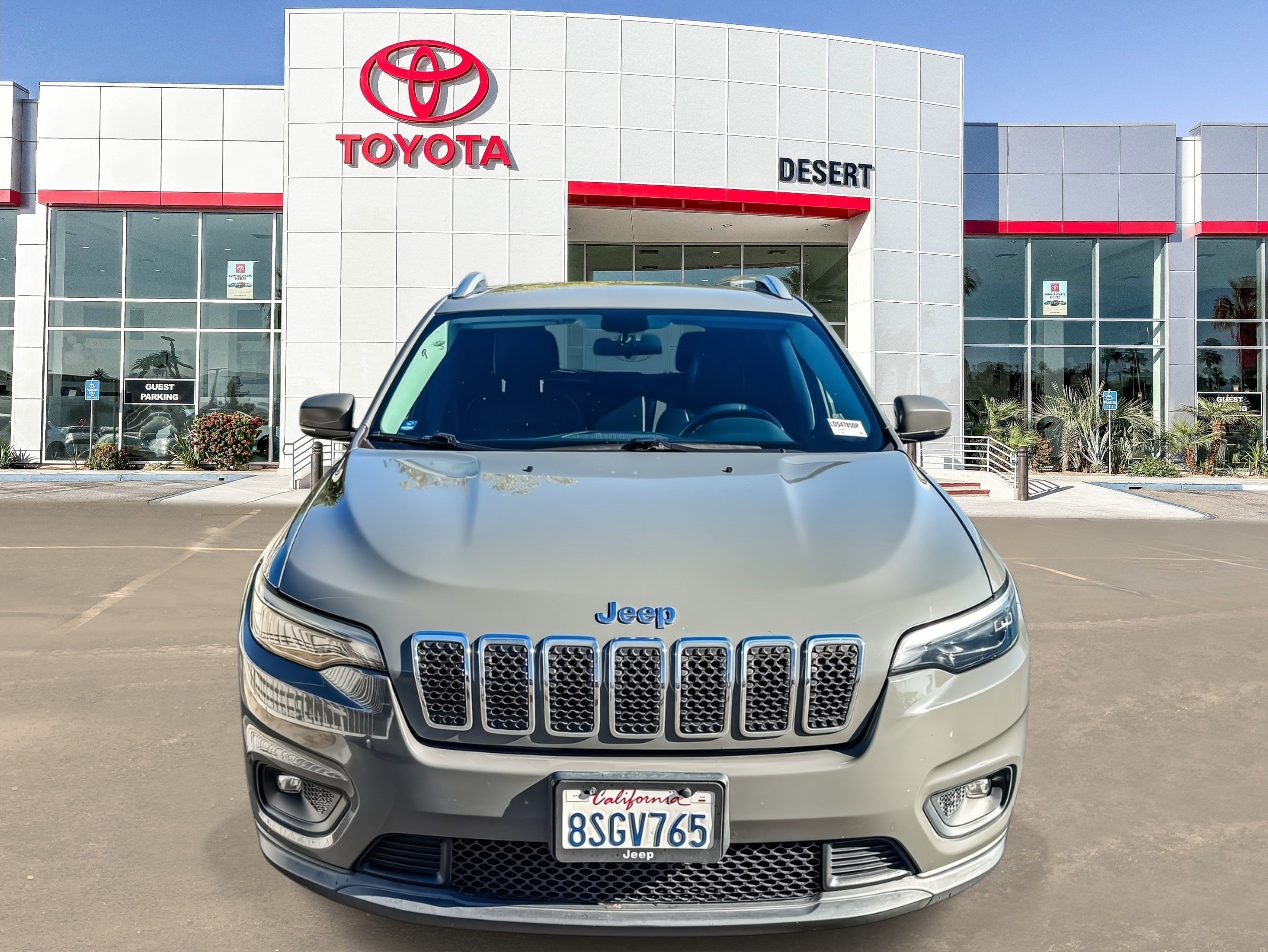 Used 2020 Jeep Cherokee Latitude Plus with VIN 1C4PJLLB8LD547850 for sale in Cathedral City, CA