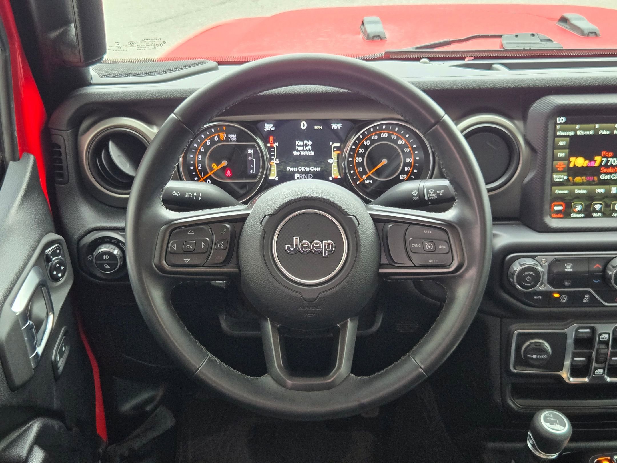 Used 2021 Firecracker Red Clearcoat Jeep Sport S image 25