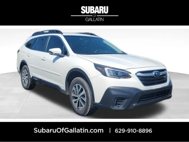 Used 2021 White Subaru Premium image 1
