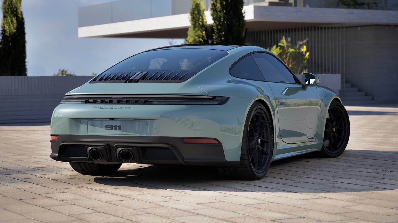 New 2027 Shade Green Metallic Porsche Carrera GTS image 9