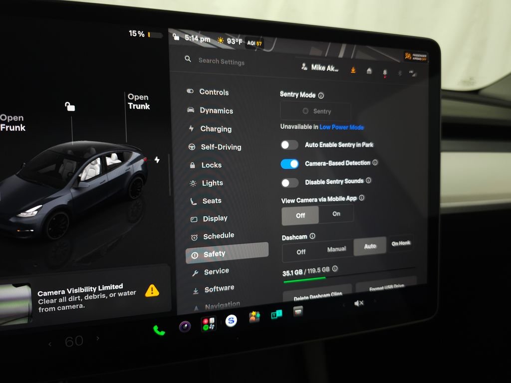 Used 2023 Midnight Silver Metallic Tesla Performance image 24