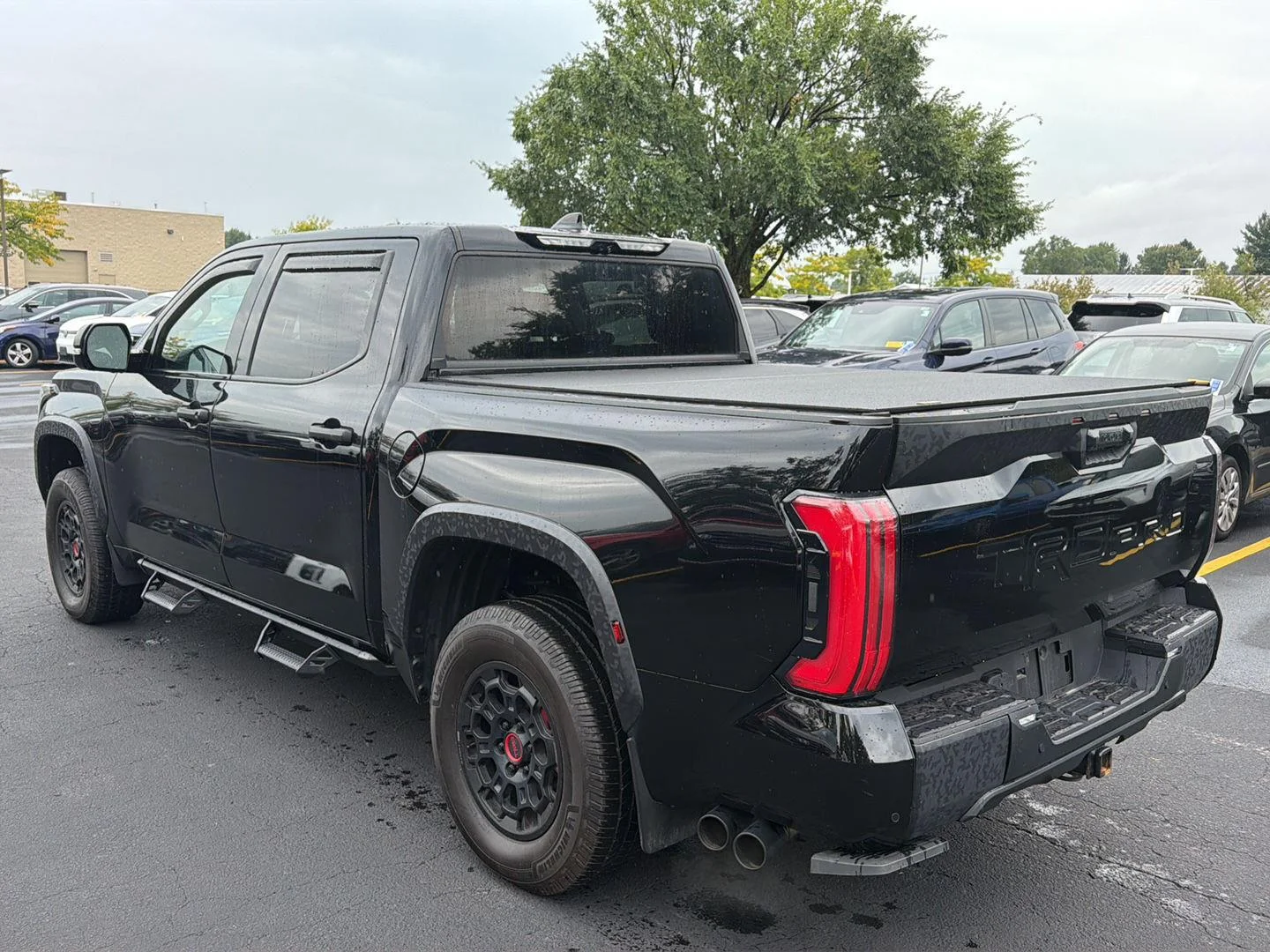 Used 2023 Midnight Black Metallic Toyota TRD Pro HV image 4