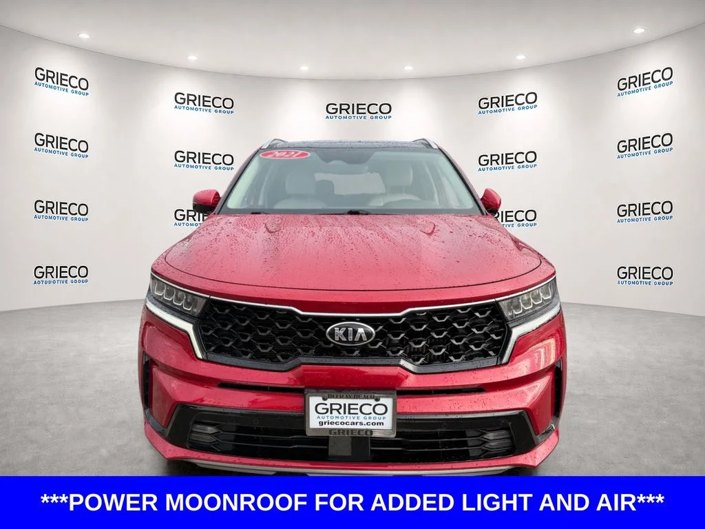 Used 2021 Red Kia EX image 2
