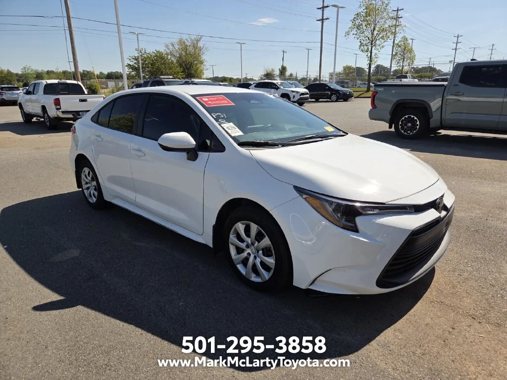 Used 2026 White Toyota LE image 2