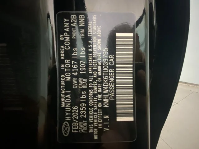 Used 2026 Black Hyundai Base image 27