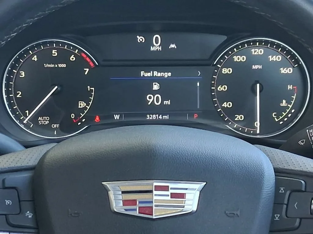 Used 2023 CRYSTAL WHITE TRICOAT Cadillac FWD Sport image 13