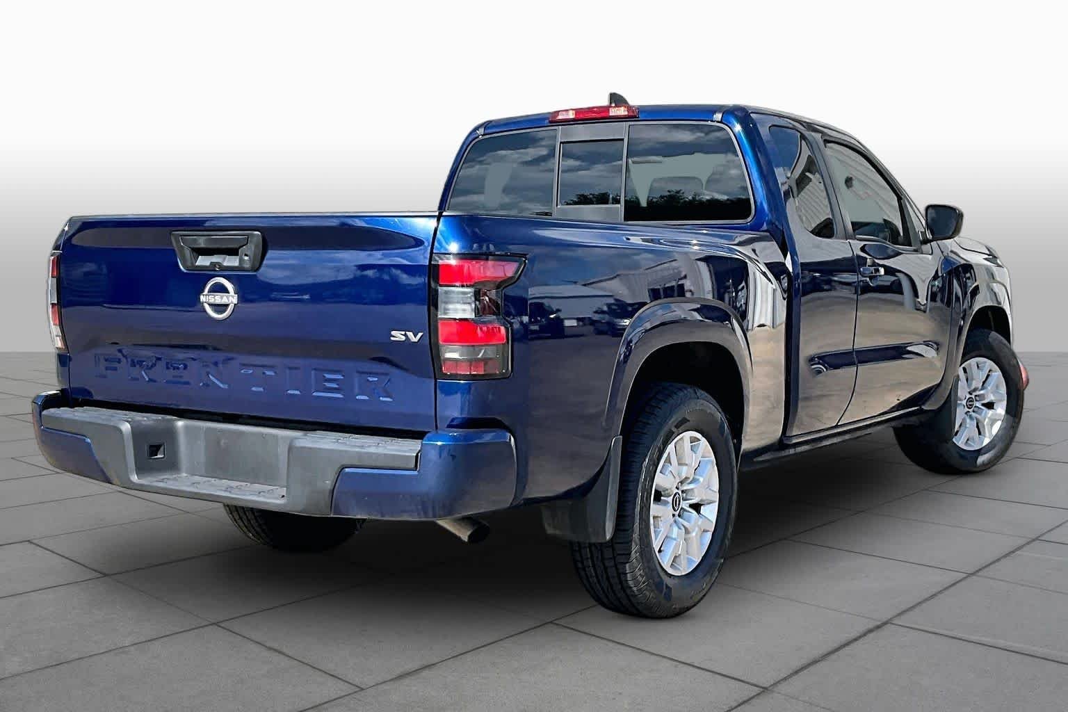 Used 2022 Deep Blue Pearl Nissan SV image 12