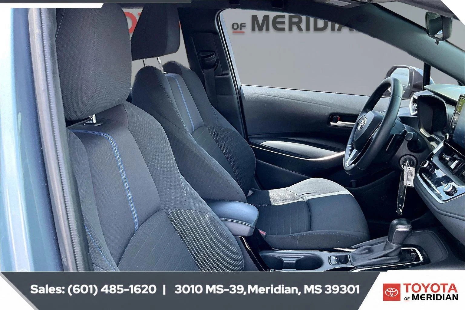 Used 2020 Celestite Gray Metallic Toyota SE image 6