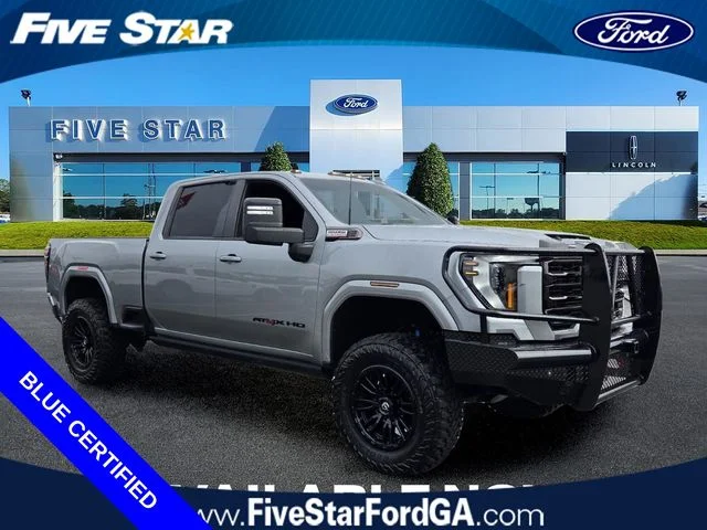 Used 2024 Silver GMC AT4X image 1