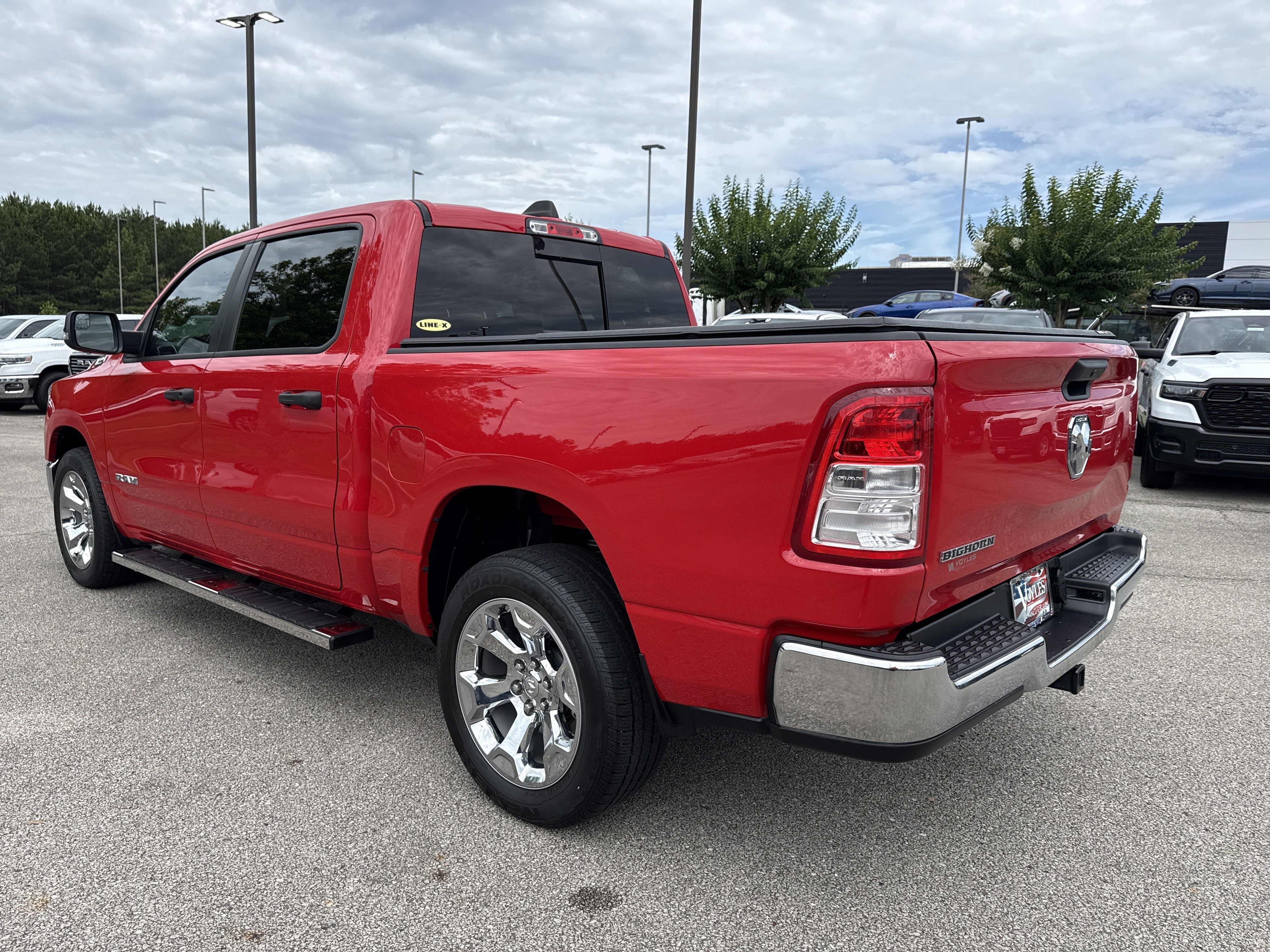 Used 2023 Flame Red Clearcoat Ram Big Horn image 5