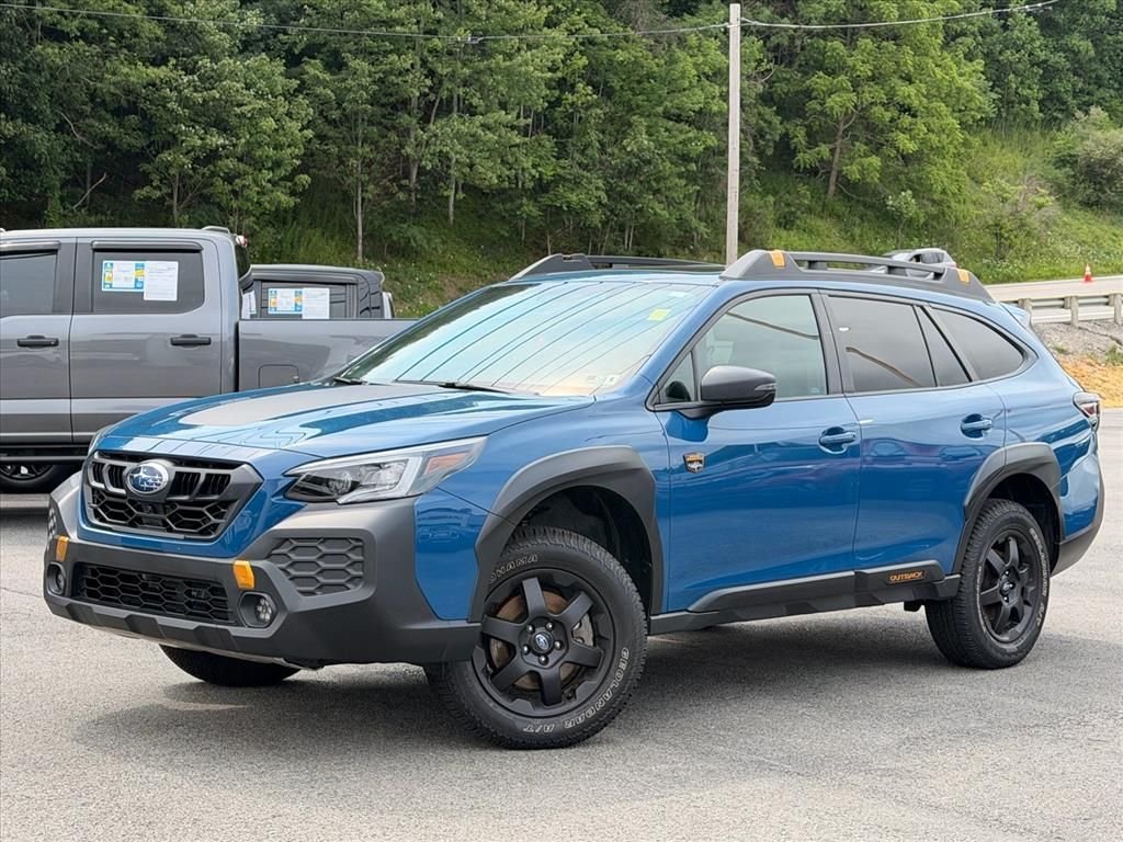 Used 2025 Blue Subaru Wilderness image 2