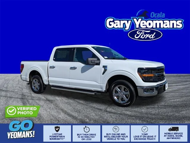 Certified Used 2025 Oxford White Ford XLT image 1