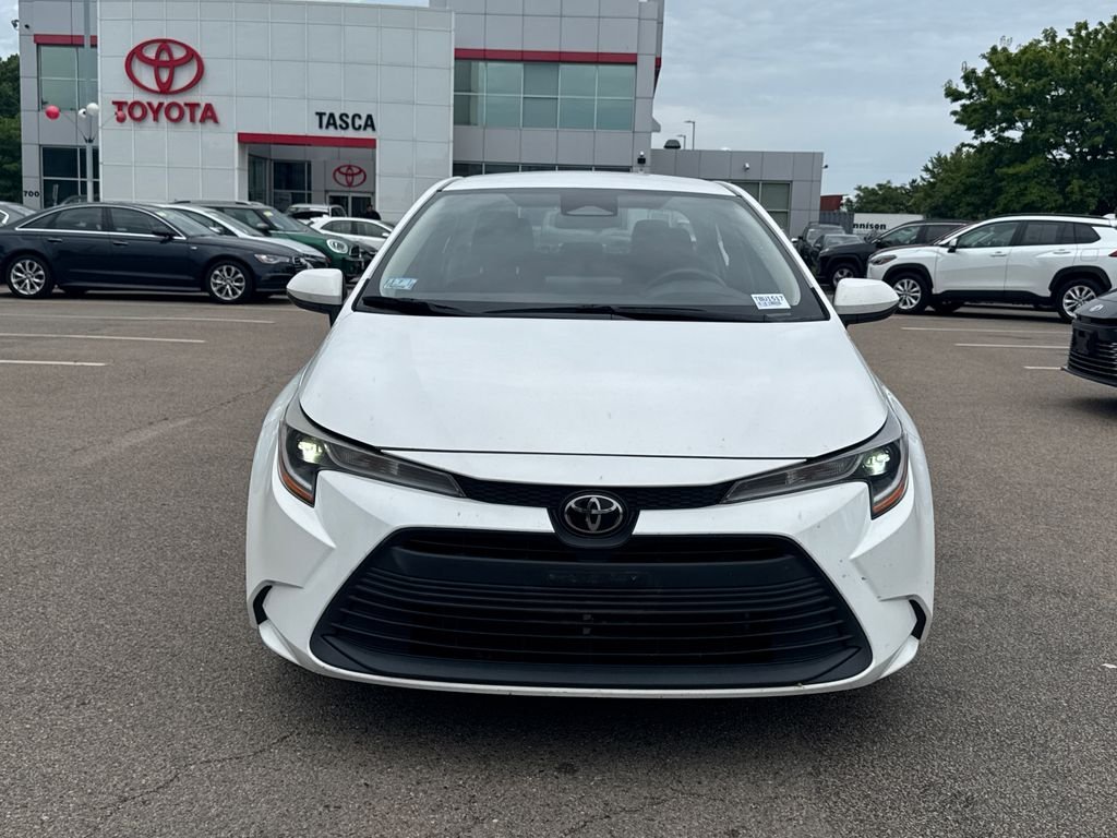 Used 2024 White Toyota LE image 2
