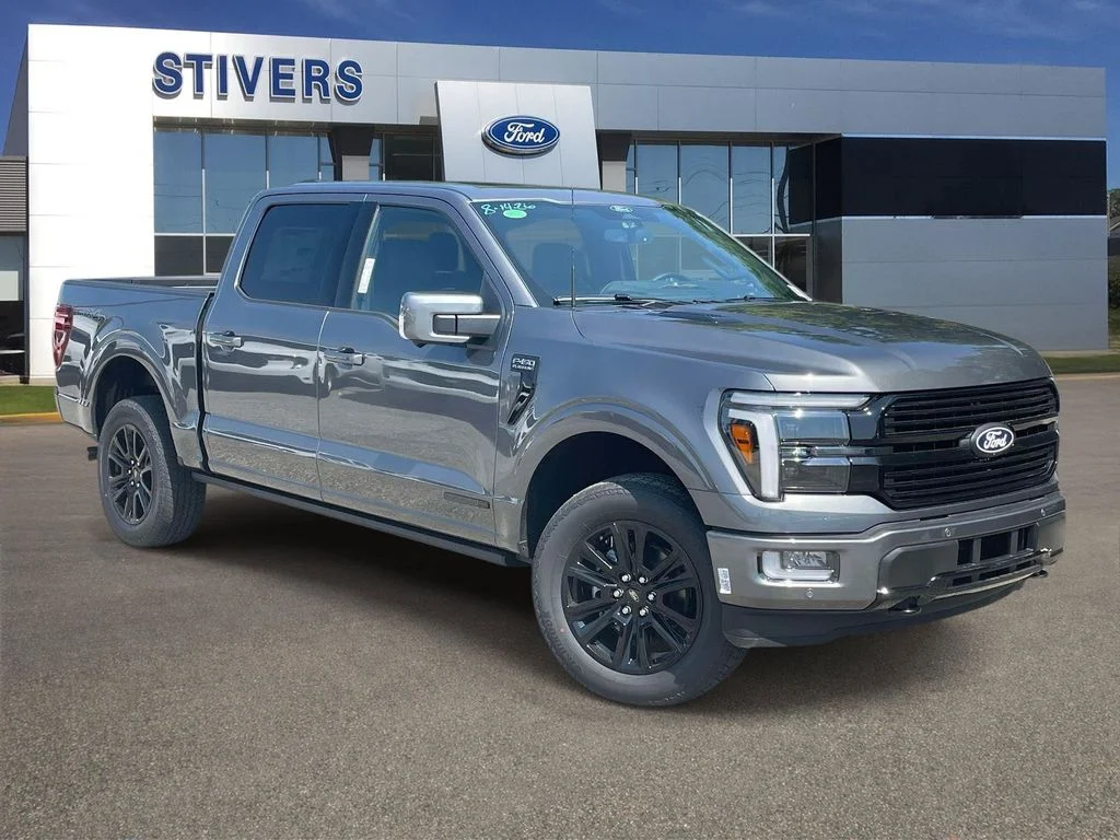 New 2026 Gray Ford Platinum image 1