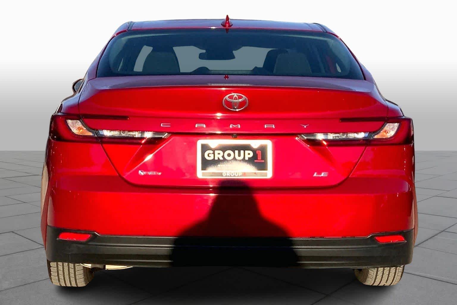 Used 2025 Supersonic Red Toyota LE image 5