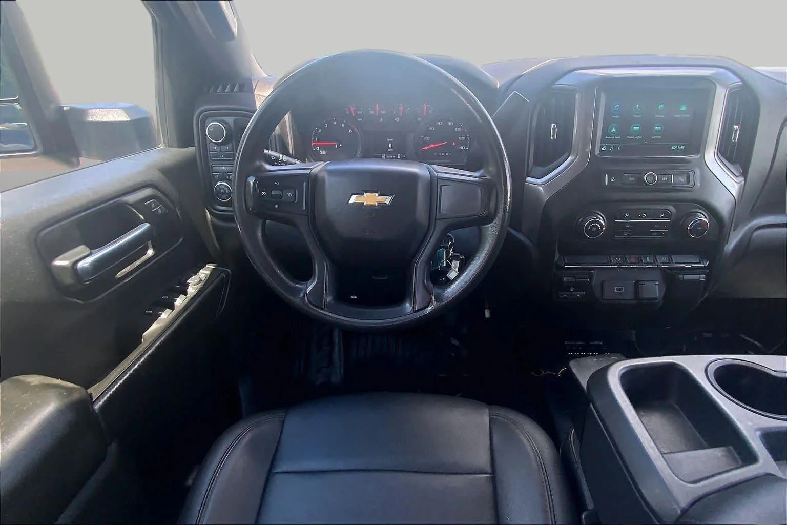 Used 2020 Black Chevrolet Work Truck image 6