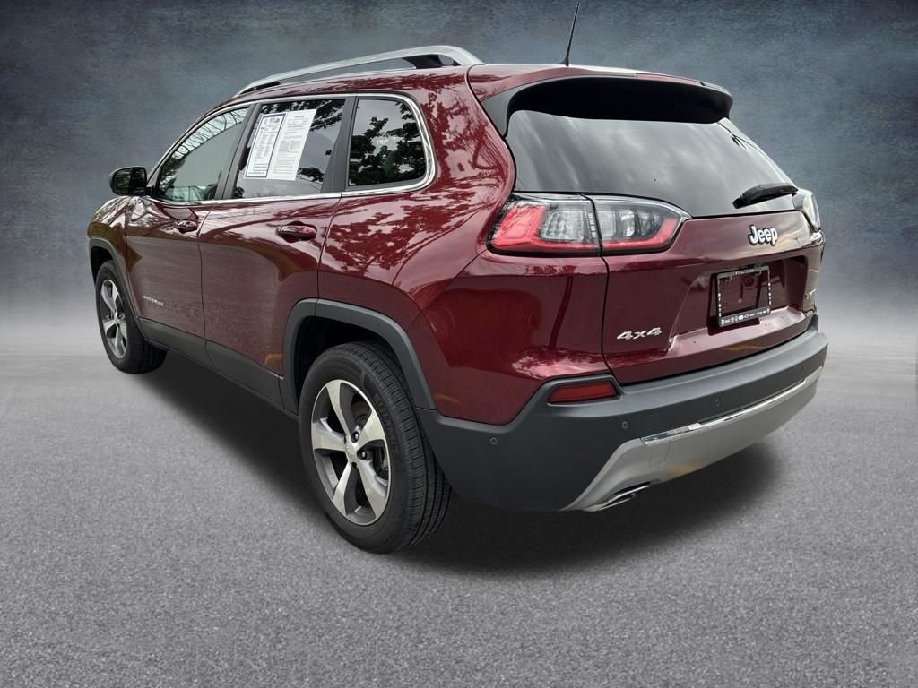 Used 2021 Red Jeep Limited image 3