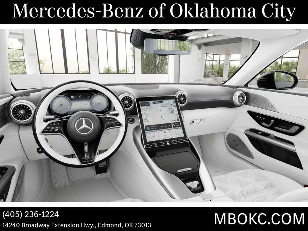 New 2026 MANUFAKTUR moonlight white magno (White Ambiance) Mercedes-Benz Maybach SL 680 image 3