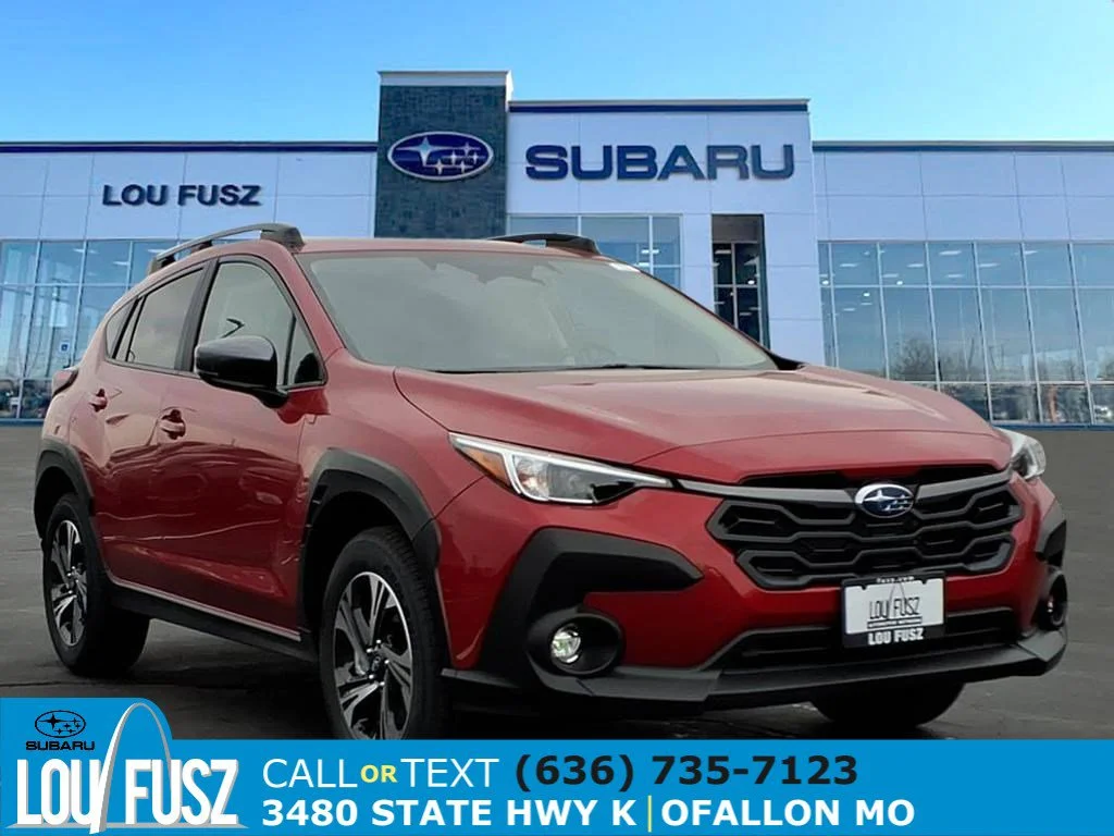 New 2026 Lithium Red Pearl Subaru Premium image 1